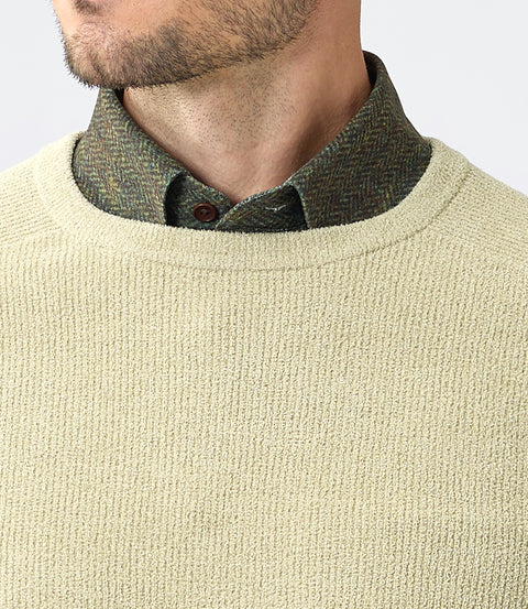 Innovative Men's Soft-Touch Fabric Sweater