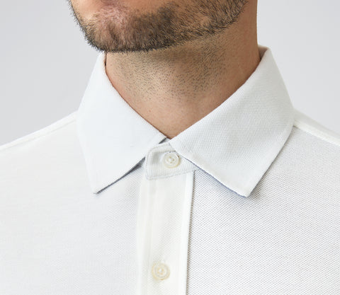 Ultimate Cotton Shirt Textured Pique Breathable & Soft