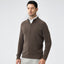 Premium Men's Soft-Touch Zip-Up Sweater with Durable and Corrosion-Resistant