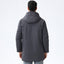 Water-Resistant Stretch Nylon Jacket with Detachable Hood