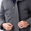 Water-Resistant Stretch Nylon Jacket with Detachable Hood