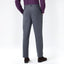 Premium Warp-Knitted Trousers with Elastic Waist & Zippered Back Pocket