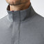 Luxury Men's Fleece-Knit Polo Shirt with Hidden Zipper Placket Soft and Textured Fabric