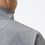 Luxury Men's Fleece-Knit Polo Shirt with Hidden Zipper Placket Soft and Textured Fabric