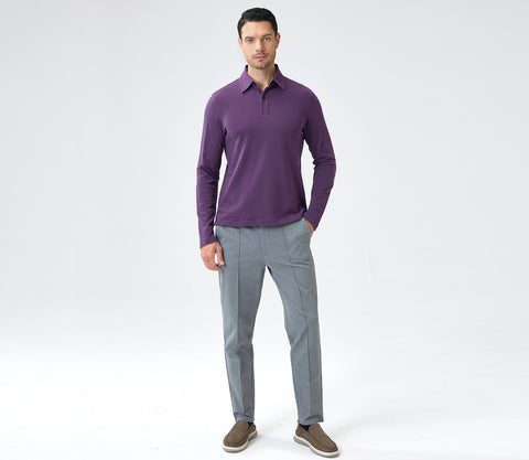 Ultimate Cotton Polo Textured Pique Breathable & Soft